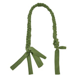 Extensions Braided Horse Tail Wrap Polyester Beautiful Protective Repellent Mosquito Protector for HorsesGreen
