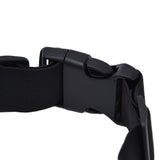 Sports Belt Bag Leash Set Reflective Elastic Explosion Proof Dog Running Traction Rope for Walking RunningBlack