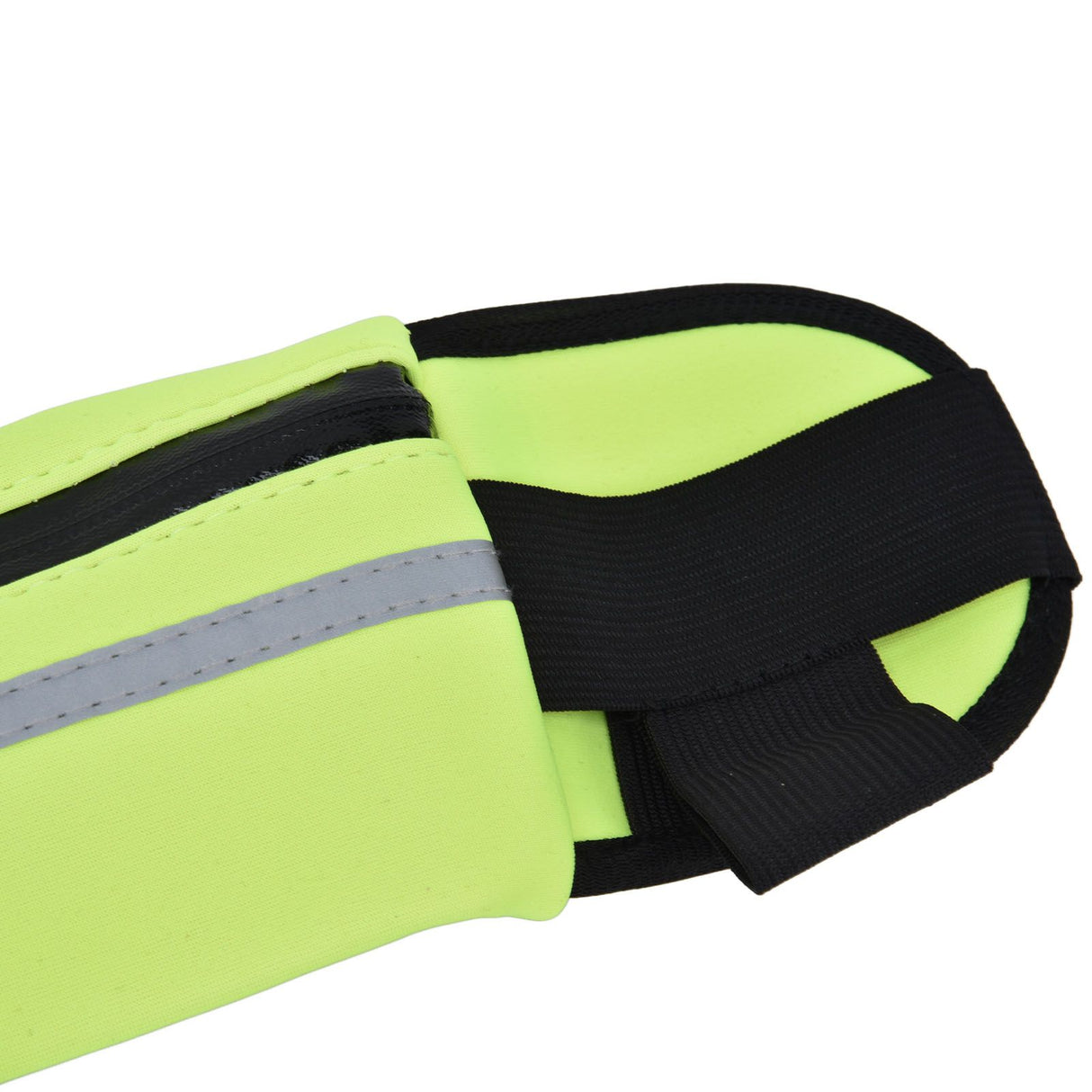 Sports Belt Bag Leash Set Reflective Elastic Explosion Proof Dog Running Traction Rope for Walking RunningGrass Green