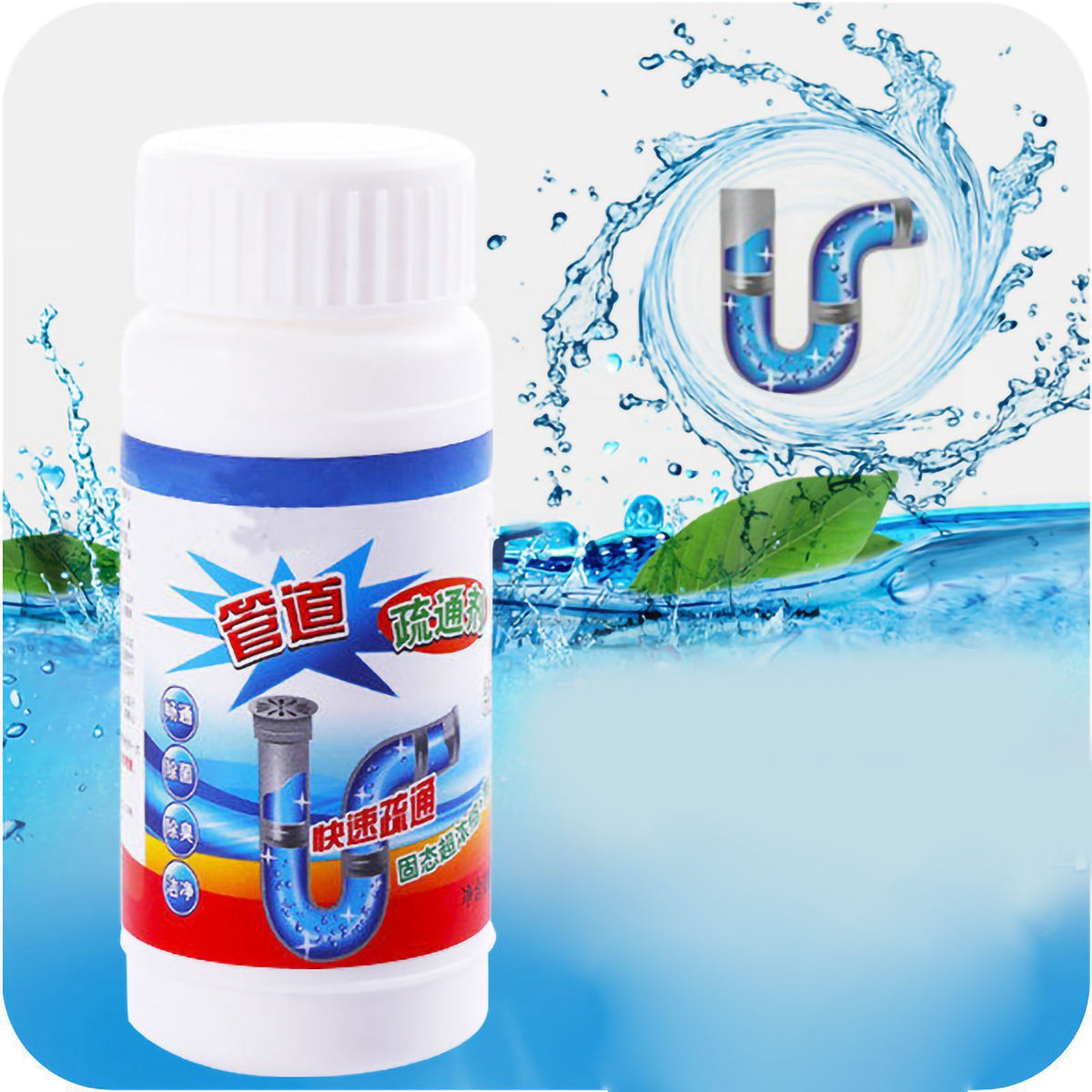 Drain Clog Remover Sink Drain Cleaner Pipe Dredge Powder Kitchen Toilet Pipeline Cleaning Tool