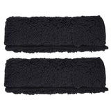 1 Pair Wheelchair Armrest Cover Removable Wheelchair Arm Pad for Office and Transport Chair - Front View