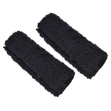 1 Pair Wheelchair Armrest Cover Removable Wheelchair Arm Pad for Office and Transport Chair - Top-Down View