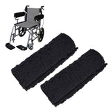 1 Pair Wheelchair Armrest Cover Removable Wheelchair Arm Pad for Office and Transport Chair