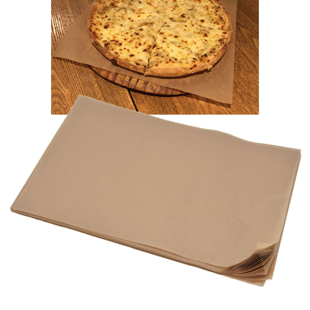 Baking Silicone Oil Paper Barbecue NonStick Baking Paper for Cooking Frying Grilling Rack(Natural Color 20x30cm )