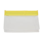 Silicone Bags Environmentally Friendly Leakproof Reusable Food Vegetables Storage Bags for HomeYellow Medium