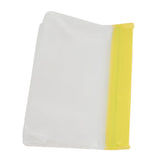 Silicone Bags Environmentally Friendly Leakproof Reusable Food Vegetables Storage Bags for HomeYellow Medium - Top-Down View