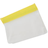 Silicone Bags Environmentally Friendly Leakproof Reusable Food Vegetables Storage Bags for HomeYellow Medium - Extra Image