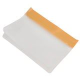 Silicone Bags Environmentally Friendly Leakproof Reusable Food Vegetables Storage Bags for HomeOrange Large - Side View
