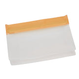 Silicone Bags Environmentally Friendly Leakproof Reusable Food Vegetables Storage Bags for HomeOrange Large - 45-Degree Angle