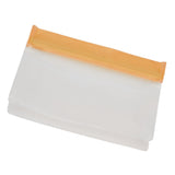 Silicone Bags Environmentally Friendly Leakproof Reusable Food Vegetables Storage Bags for HomeOrange Large