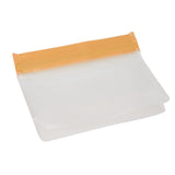 Silicone Bags Environmentally Friendly Leakproof Reusable Food Vegetables Storage Bags for HomeOrange Large - Close-Up Angle