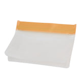 Silicone Bags Environmentally Friendly Leakproof Reusable Food Vegetables Storage Bags for HomeOrange Large - Low Angle