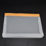Silicone Bags Environmentally Friendly Leakproof Reusable Food Vegetables Storage Bags for HomeOrange Large - Extra Image