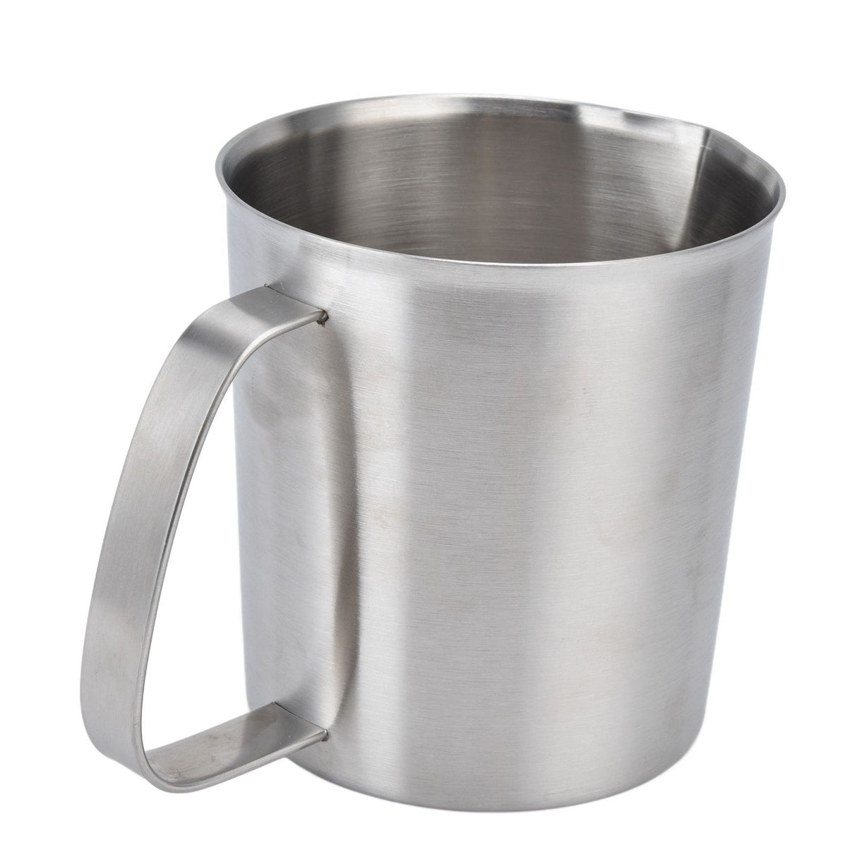 Measuring Cup 304 Stainless Steel CorrosionResistant Coffee Milk Frothing Cup with Scale for Home Coffee Shop(700ML )