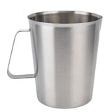 Measuring Cup 304 Stainless Steel CorrosionResistant Coffee Milk Frothing Cup with Scale for Home Coffee Shop(1500ML )