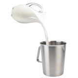 Measuring Cup 304 Stainless Steel CorrosionResistant Coffee Milk Frothing Cup with Scale for Home Coffee Shop(1500ML )