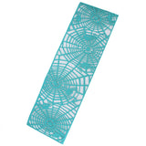 Rectangle Shape Tablecloth Hollow Out Table Runner for Wedding Household DecorationsGreen - Close-Up Angle