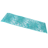 Rectangle Shape Tablecloth Hollow Out Table Runner for Wedding Household DecorationsGreen - Low Angle