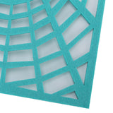 Rectangle Shape Tablecloth Hollow Out Table Runner for Wedding Household DecorationsGreen - Extra Image
