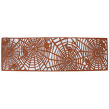 Rectangle Shape Tablecloth Hollow Out Table Runner for Wedding Household DecorationsBrown