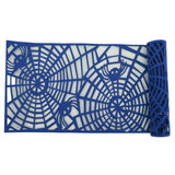 Rectangle Shape Tablecloth Hollow Out Table Runner for Wedding Household DecorationsDark Blue