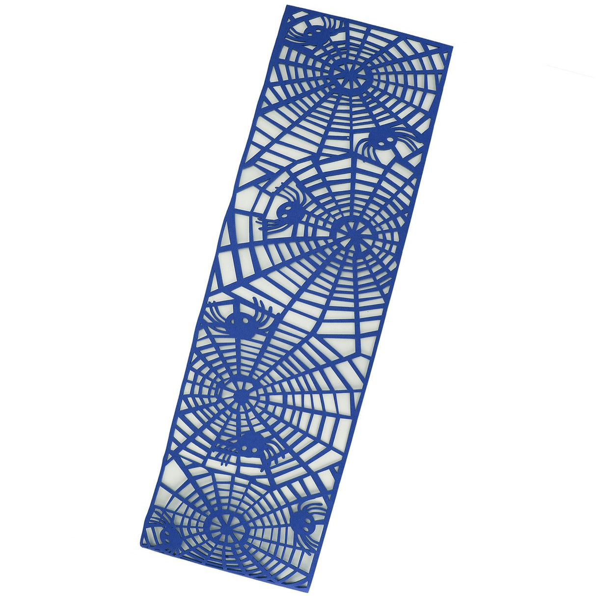 Rectangle Shape Tablecloth Hollow Out Table Runner for Wedding Household DecorationsDark Blue