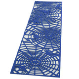 Rectangle Shape Tablecloth Hollow Out Table Runner for Wedding Household DecorationsDark Blue - Extra Image
