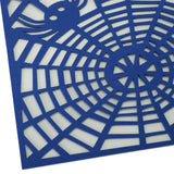 Rectangle Shape Tablecloth Hollow Out Table Runner for Wedding Household DecorationsDark Blue