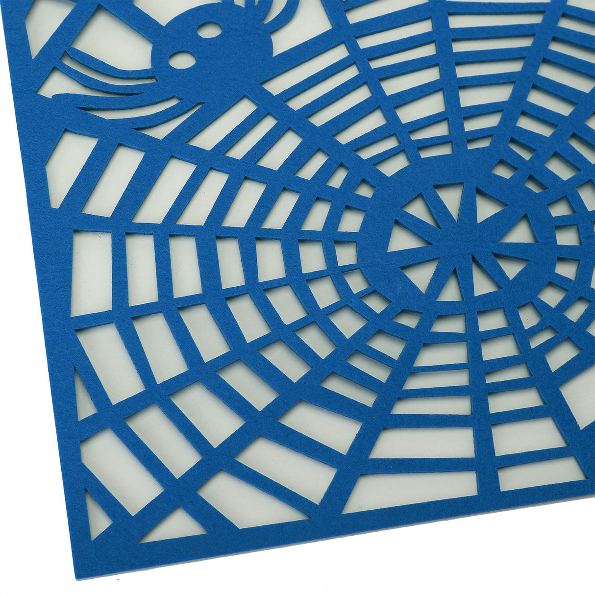 Rectangle Shape Tablecloth Hollow Out Table Runner for Wedding Household DecorationsLight Blue