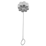 Aluminum Alloy DIY Baking Mold Dessert Beehive Shape Biscuits Donut Mold for Home Cake ShopChrysanthemum Shape - Rear View