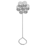 Aluminum Alloy DIY Baking Mold Dessert Beehive Shape Biscuits Donut Mold for Home Cake Shop7‑Hole Large