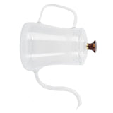 Glass Coffee Pot Swan Neck Thin Mouth Kettle HandMade Coffee Maker Pour Over Kettle(600 ml )