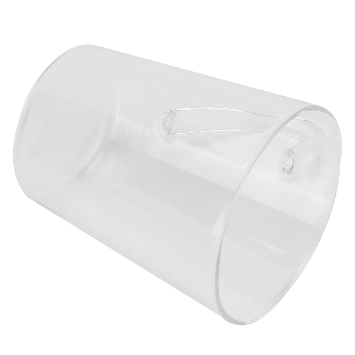 380ml Milk Cup High Borosilicate Glass Thermal Easy to Clean Glass Mug for Kitchens Hotels Coffee ShopsTransparent