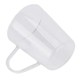 380ml Milk Cup High Borosilicate Glass Thermal Easy to Clean Glass Mug for Kitchens Hotels Coffee ShopsTransparent