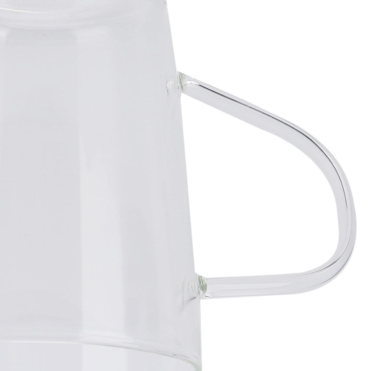 380ml Milk Cup High Borosilicate Glass Thermal Easy to Clean Glass Mug for Kitchens Hotels Coffee ShopsTransparent
