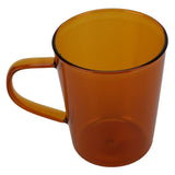 380ml Milk Cup High Borosilicate Glass Thermal Easy to Clean Glass Mug for Kitchens Hotels Coffee ShopsBrown