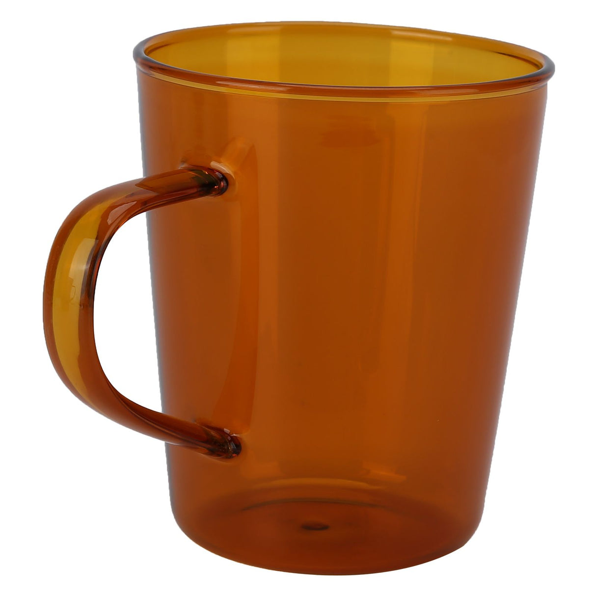 380ml Milk Cup High Borosilicate Glass Thermal Easy to Clean Glass Mug for Kitchens Hotels Coffee ShopsBrown