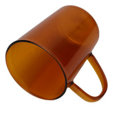 380ml Milk Cup High Borosilicate Glass Thermal Easy to Clean Glass Mug for Kitchens Hotels Coffee ShopsBrown