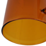 380ml Milk Cup High Borosilicate Glass Thermal Easy to Clean Glass Mug for Kitchens Hotels Coffee ShopsBrown