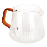 Coffee Cup High Borosilicate Transparent Thickened Tea Cup with Handle for Home Coffee Shop350ml