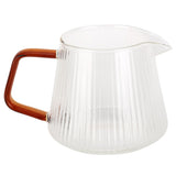 Coffee Cup High Borosilicate Transparent Thickened Tea Cup with Handle for Home Coffee Shop350ml