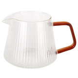 Coffee Cup High Borosilicate Transparent Thickened Tea Cup with Handle for Home Coffee Shop350ml