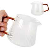 Coffee Cup High Borosilicate Transparent Thickened Tea Cup with Handle for Home Coffee Shop350ml - Extra Image