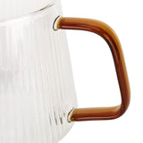 Coffee Cup High Borosilicate Transparent Thickened Tea Cup with Handle for Home Coffee Shop500ml - Extra Image