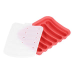 Sausage Mold Food Grade Silicone Nonstick Sausage Maker Molds Homemade Hot Dogs Mold DIY Baking Tools for Home Kitchen Restaurant HotelRed