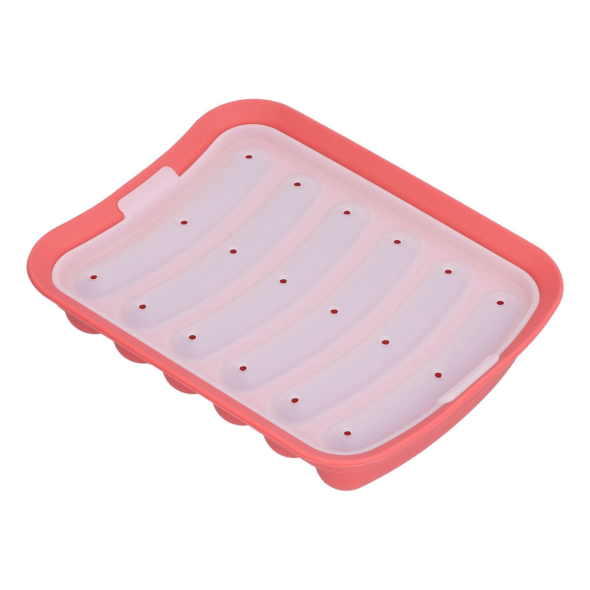 Sausage Mold Food Grade Silicone Nonstick Sausage Maker Molds Homemade Hot Dogs Mold DIY Baking Tools for Home Kitchen Restaurant HotelRed