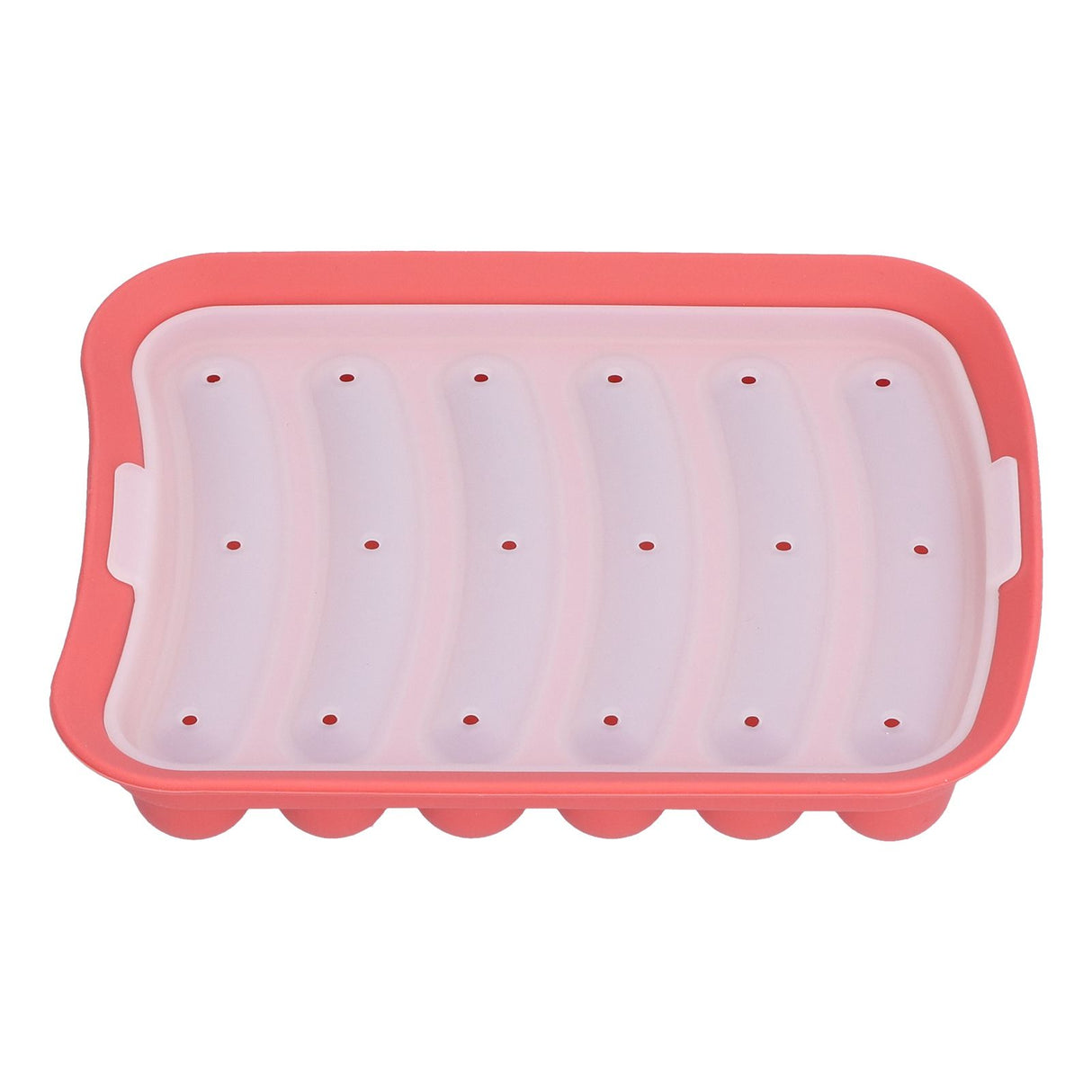 Sausage Mold Food Grade Silicone Nonstick Sausage Maker Molds Homemade Hot Dogs Mold DIY Baking Tools for Home Kitchen Restaurant HotelRed
