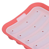 Sausage Mold Food Grade Silicone Nonstick Sausage Maker Molds Homemade Hot Dogs Mold DIY Baking Tools for Home Kitchen Restaurant HotelRed - Extra Image