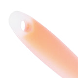 Oil Brush Heat Resistant Small Silicone Translucent Barbecue Cooking Seasoning BrushTransparent Orange - Extra Image
