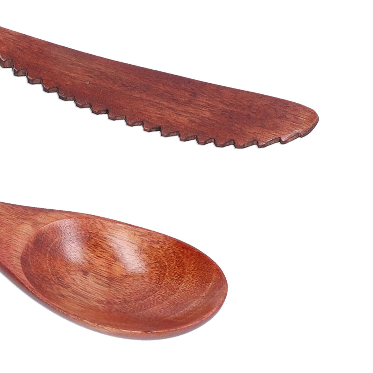 3Pcs/Set Knife Fork and Spoon Wooden Portable Cutlery Dessert Tableware for Home Hotel